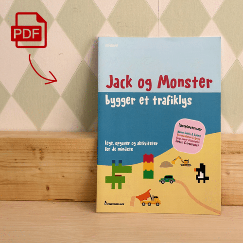 Jack og Monster bygger et trafiklys aktivitetshæfte som PDF af Guldastronaut